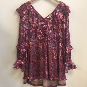 For Love & Lemons Flora Mini Dress